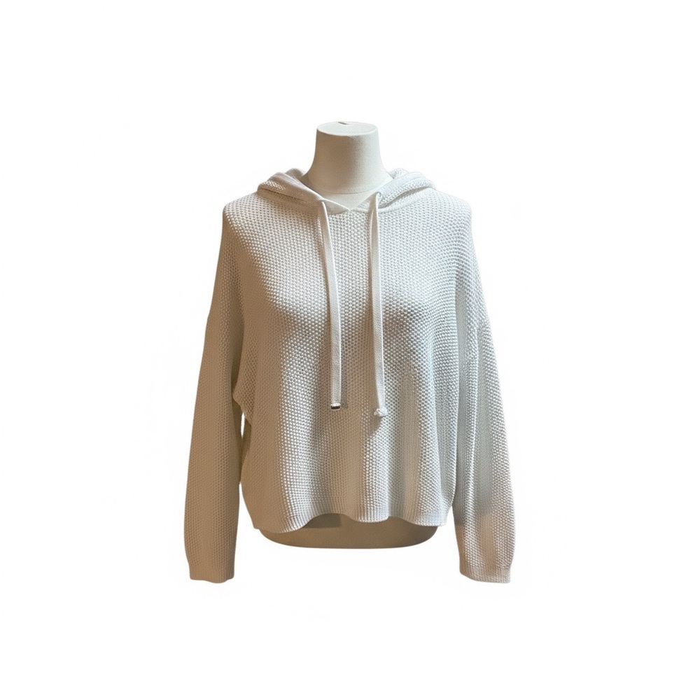 Aerie Cream Hooded Sweatshirt